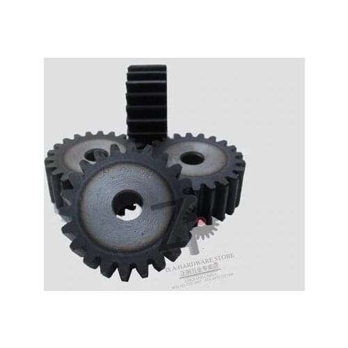 1.5mod gear pinion 30-40 teeth blank hole spur gear precision machinery industry 45 steel gear pinion frequency hardening
