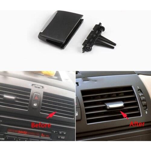 1PCS Car Front A/C Air Conditioning Vent Outlet Tab Clip Repair Kit for BMW E83 X3 Car Interior Accessories Air Outlet Pick