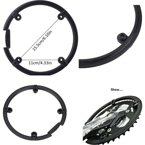 1PC Original Crankset M430 M390 M590 M370 Chain Wheel Protective Cover Chainring Protective Covering Plastic Protection Cover
