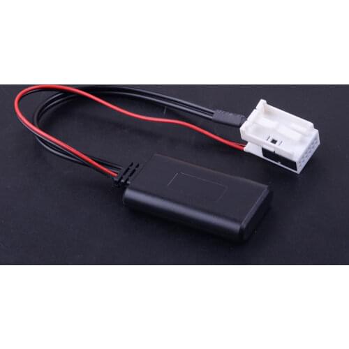 12 Pin Bluetooth Audio Adapter Connector Module Wireless Radio Stereo AUX-IN Cable Fit For Citroen C2 C3 C4 RD4 Peugeot 207 307