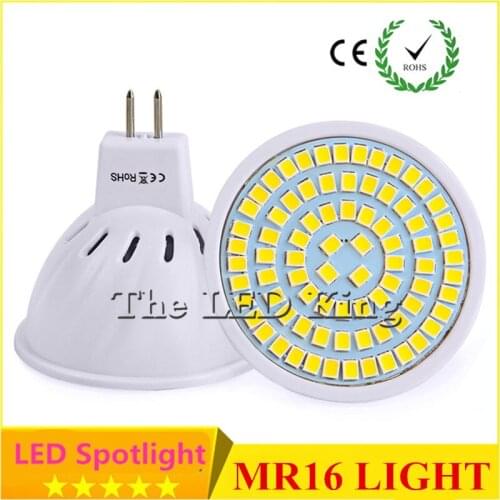 A++Bright MR16 LED Lamp 2835 48led 60led 80led LED Spotlight 6W 9W 12W led Bulb GU10 Spot light AC220V Lampada led Ampoule LED