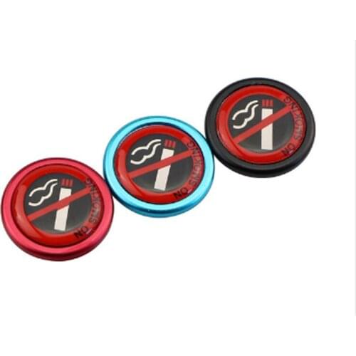 Car No Smoking Sticker Car Styling for Ford Chevrolet Opel For Toyota Honda Nissan Renault SUBARU For peugeot Citroen