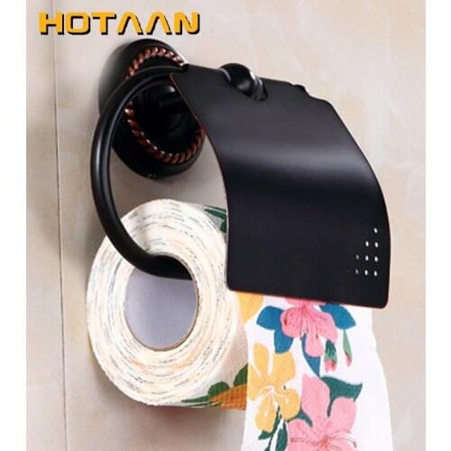 Free Shipping,Antique Brass Finish Solid Brass toilet paper holder bathroom accessoreis toilet paper holder YT-12292-H