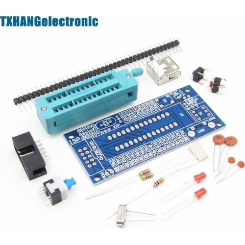 1pcs ATMEGA8 ATMEGA48 ATMEGA88 Development Board AVR (NO Chip) DIY Kit