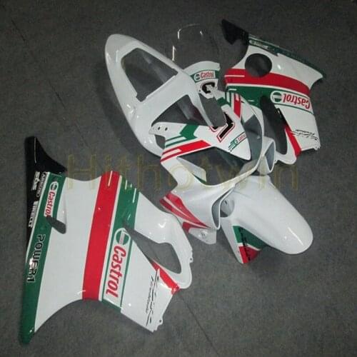 Motorcycle cowl for 2001 2002 2003 CBR600F4i fairing+Screws+Injection mold white M2