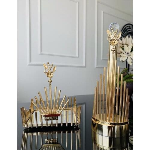 Decorative roll Paper Towel Holder And Napkin Holder Set