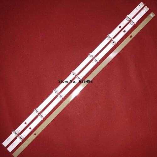 New 4 PCS*7LEDs 630mm LED Backlight Strip for 32LS3450 32LS315H LG innotek 32" NDE Array-0.1-7LED-REV0.2 REV0.4 331537502