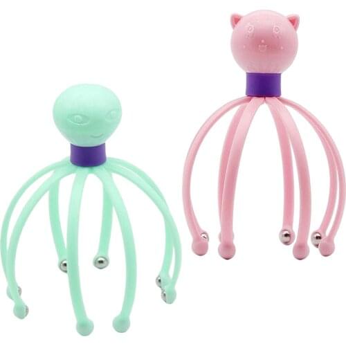 Protable Scalp Massagers Scratcher Rejuvenating Head For Deep Relaxation Shower Head With Beads For Hair Braids Massage Tools