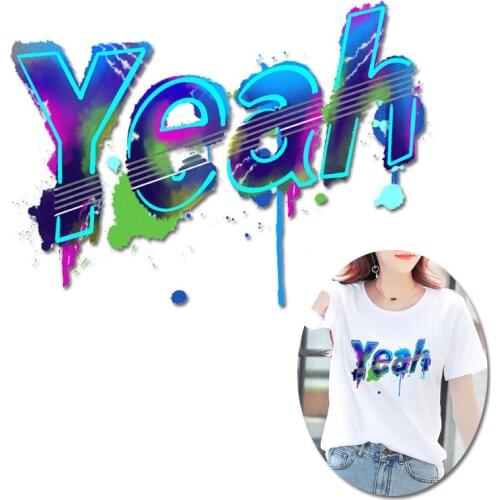 Diy Crystal Letter Iron On Transfer Patch Applique Diy Washable T-Shirt Clothes Sticker Diy Heat Transfer Stickers Girl Patch