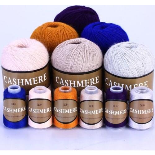 Best Quality 100% Mongolian Cashmere Hand-knitted Cashmere Yarn Wool Cashmere Knitting Yarn Ball Scarf Wool Yarny Baby 50 grams