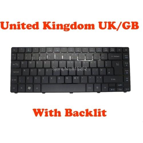 SW UK TI Keyboard For Acer 3810 4535 4935 4810T 9J.N1P82.A0SA0U 9J.N1P82.A00 9J.N1P82.A03 KB.I140A.052 NSK-AM000 9J.N2C82.00U