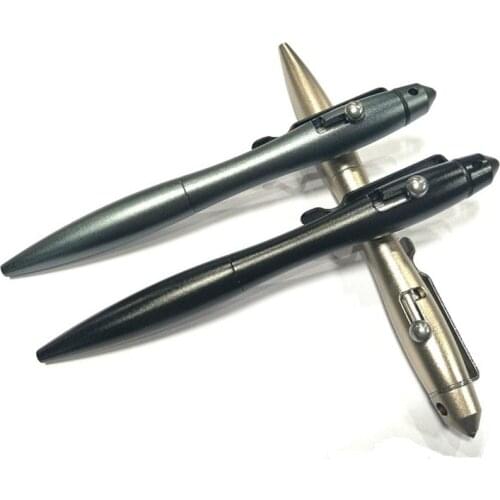 Tactical Pen Portable Tungsten Steel Head Self-defense Pen Outdoor Sign EDC With Gift Box Camping Survival Gear Kit Aluminum EDC