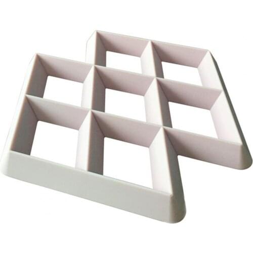 Heat Proof Mat Geometric Thicken Silicone Heat-resistant sturdiness durability Hollow Placemat for Bowl