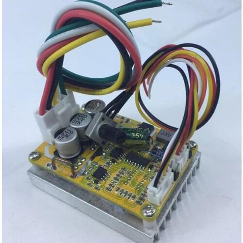 DC 5-36V 350W BLDCT rifase three-phase brushless DC with Hall motor controller brushless motor drive board high power PLC