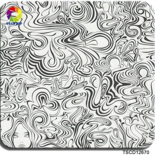 TSAUTOP Size 1m x 10m hydro dipping water transfer film water transfer film printing aqua printing WDF12670