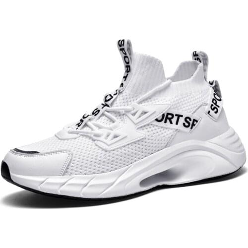 Comfortable running shoes, lightweight casual mens sports shoes, breathable non-slip wear-resistant outdoor mens sports shoes