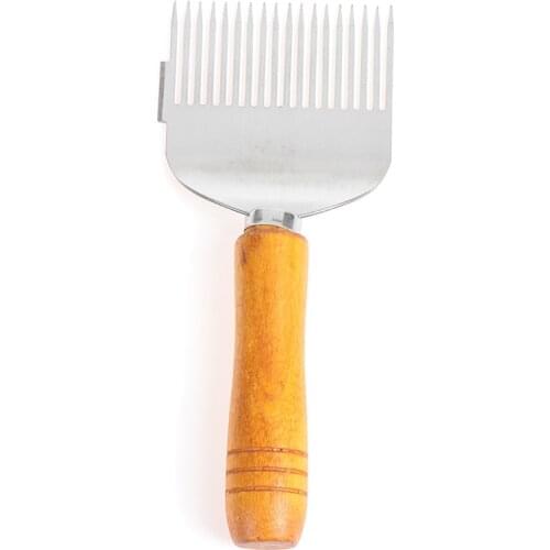 Uncapping Fork Rubber Handle Honey Cutter Scraper Beekeeping Tools Beehive Shovel Scratcher Knife Equipment Honeycomb Tool
