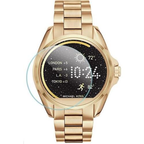 Tempered Glass Protective Film For Michael Kors Access Bradshaw MKT5001 MKT5004 MKT5006 MKT5012/5013/5018 Watch Screen Protector