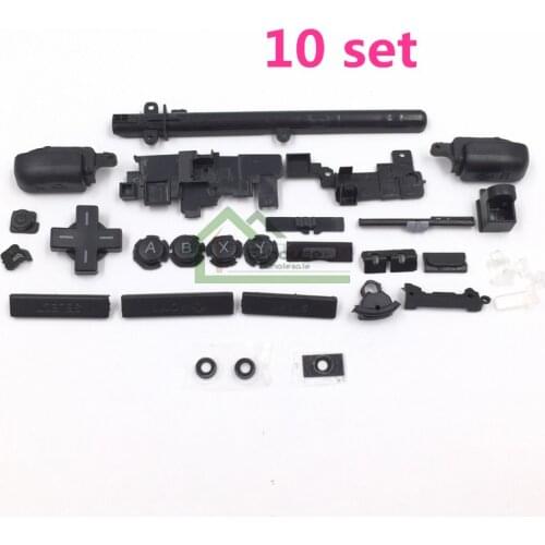 10 Sets Full Buttons Kit Replacement For Microsoft 3DS XL 3DSLL Game Console ABXY Buttons