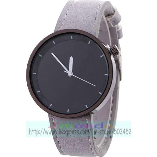 100pcs/lot 918760 fashion leather watch wrap quartz casual wristwatch wholesale clock