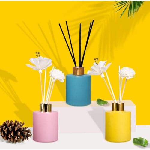 140ML Aromatherapy Essential Oil Set Air Dried Rattan Party Home Decoration Reed Diffuser Stick Indoor Household Accessories