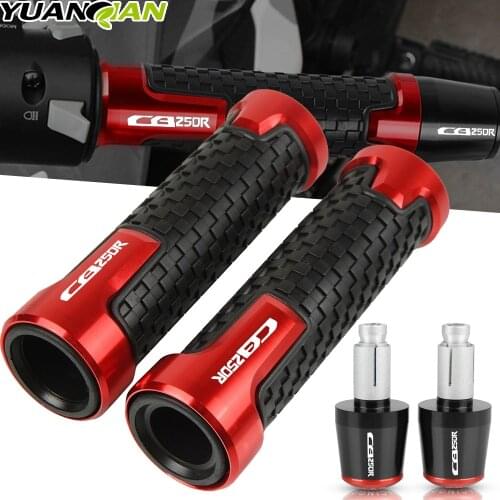 For Honda CB250R CB 250R 2016-2021 Motorcycle CB250 R 2017 2018 2019Rubber Handle Bar Grip Ends Cap handlebar grips end hand bar