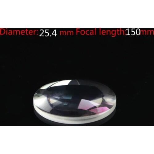 K9 Plano-convex Lens Diameter 25.4mm Focal Length 150mm Optical Lens/optical Element/precision Optical Lens