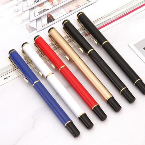 Classic Design Brand Facet Full Metal Roller Ballpoint Pen School Student Homework Writing Pen Buy 2 Pens Send Gift