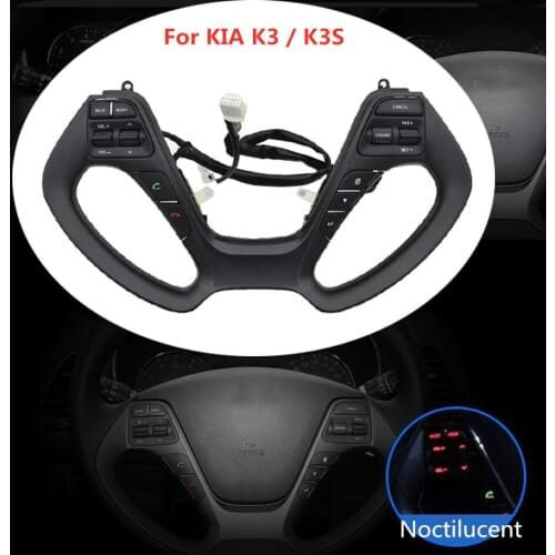Cruise Control Steering Wheel Button Support Bluetooth Phone Call For Kia K3 ks3 Cruise Control Car Steering Wheel Switch