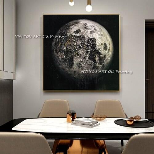 Best Handmade Modern Abstract Grey Palette Earth Oil Painting Home Canvas Living Room Decorative Hand Painted Wall Art Pictures