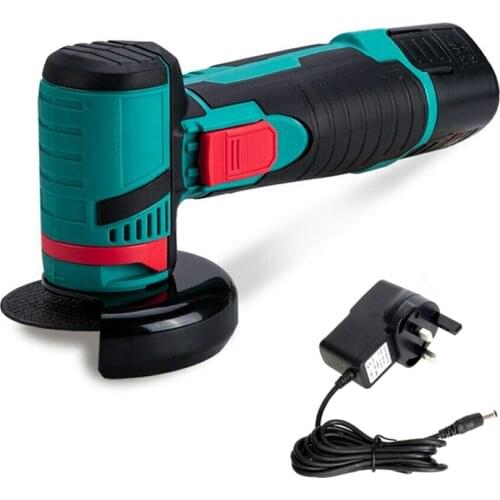12V Electric Angle Grinder Polishing Machine 19500Rpm Cordless Mini Cutter Rechargeable Power Tools With 2 Batteries