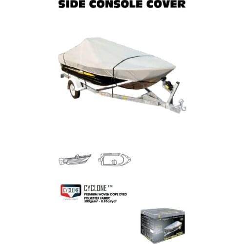 Marine Boat Yacht Southocean Grey Side Console Cover Cyclone Woven Polyester Fabric 300g/m2-9 oz/yd2 MA 205