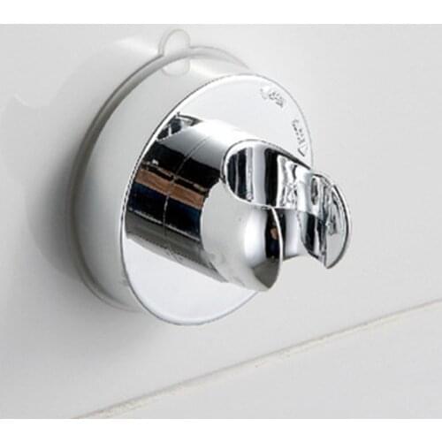 X7AB Vacuum Suction Cup Shower Head Holder Wall Mounted Removable Showerhead Stand Bidet Sprayer Bracket for Bathroom
