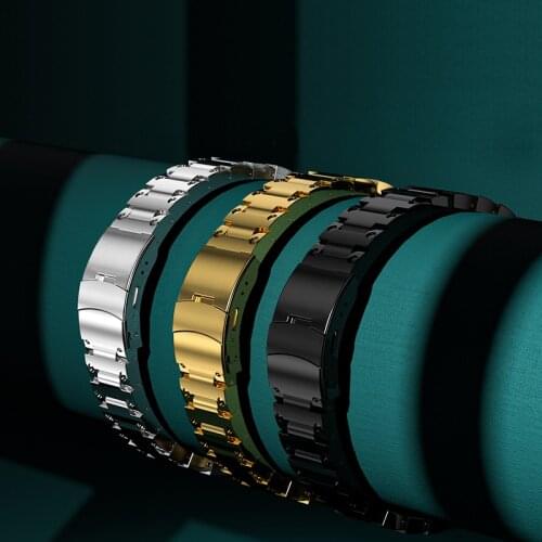 Band For Apple Watch 3 4 5 6 SE Band 44mm 40mm Stainless Steel Watchband Bracelet Apple Watch 3 4 38mm 42mm Accessories