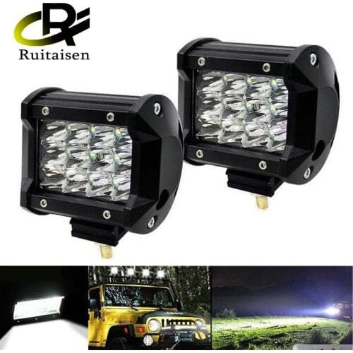 Work light square LED 4 inch 4inchs 36W led work off-road vehicle modified light