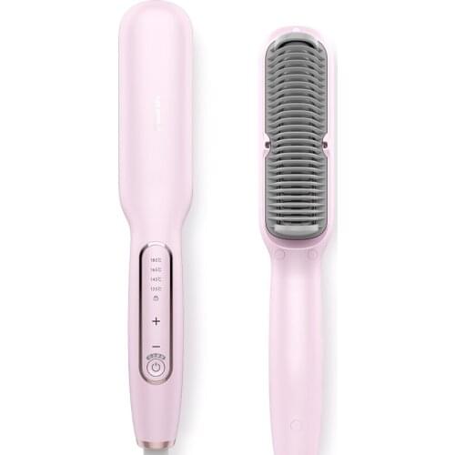 Yueli Negative Ion Hair Straightening Comb HS-528P Wet and dry dual-use deep care