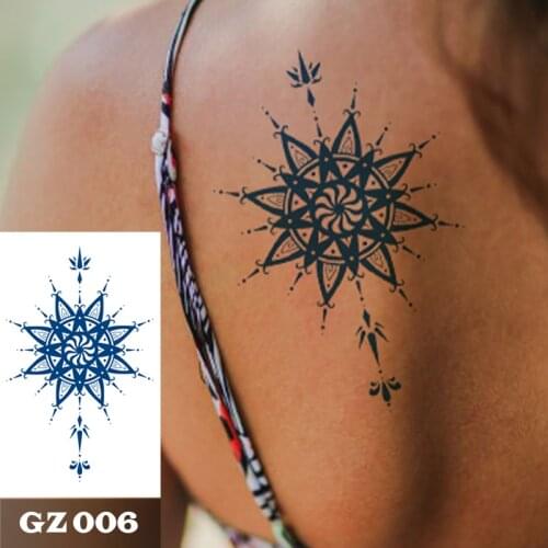 1Pcs Plant Juic Ink Tattoos Body Art Totem Waterproof Temporary Tattoo Sticker For Men Women