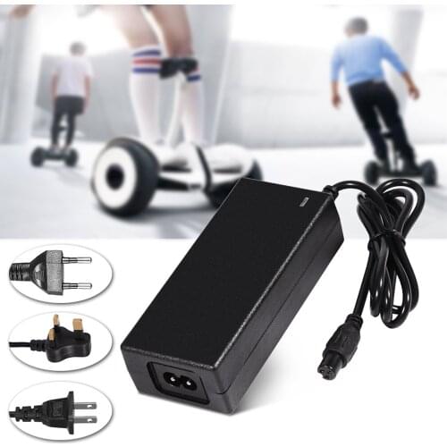 42V 2A Power Adapter Charger For 2 Wheel Balance Hoverboard Scooter Cord Electric Bike Scooter EU UK US Plug Charger Adapter