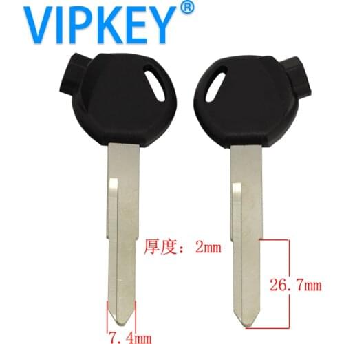 C518 japan motorcycle five sheep right groove motorcycle blank key with magnetic head c517 left groove motorcycle keys
