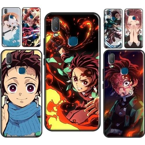 Kamado Tanjirou Demon Slayer Case For Vivo Y11 2019 V17 Neo V20 SE Y1S Y12 Y17 Y19 Y20 V11 i Y30 Y50 Y70 Y91C Coque
