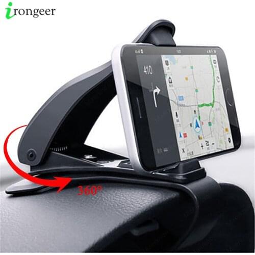 Holder for Cell Phone in Car GPS Dashboard Bracket For iphone Xiaomi Samsung Holders Universal 360 Mount Car Phone Holder Stand