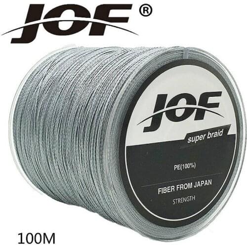 8 Strands 100M Multicolor Braided Fishing Line Sea Saltwater Carp Fishing Weave Extreme 100% PE JOF