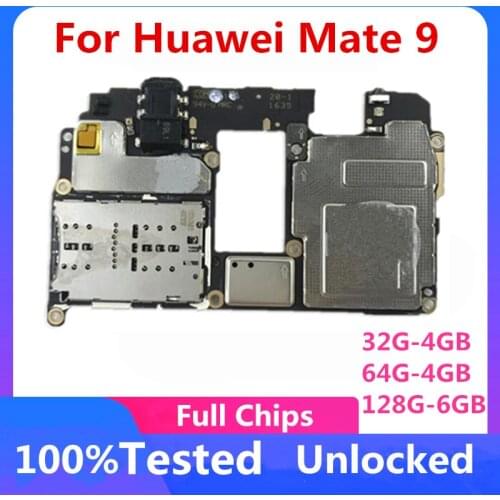 Motherboard For Huawei Mate 9 Motherboard Original Logic Board For Huawei Mate 9 Unlocked Mainboard With Android System