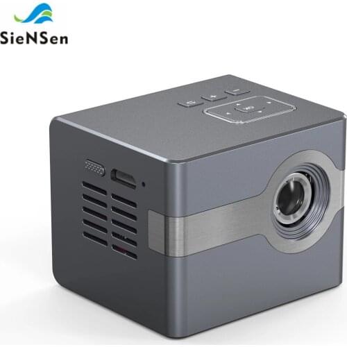 SieNSen The New Mini Portable Customizable Projector HD Mini Small Cinema Projector C50