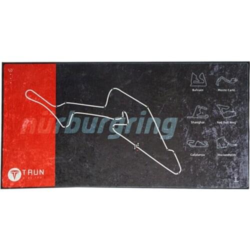 Wufen technology simulation racing seat Gold Diamond velvet floor mat steering wheel simulator carpet Logitech map master