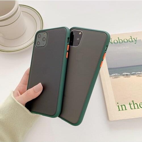 Rigid Shield Case Compatible With iPhone 12 Pro Max Phone Case 12 Mini 7 Plus XS Max 8 Plus 7 8 11 Simple Stylish 11 Pro X XS XR