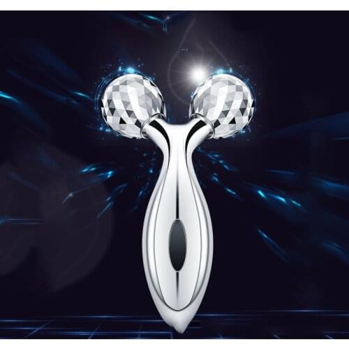 3D V Face Roller Ball Facial Lifting Firming Full Body Slimming Wrinkle Removal Pulse Massage Skin Beauty Device