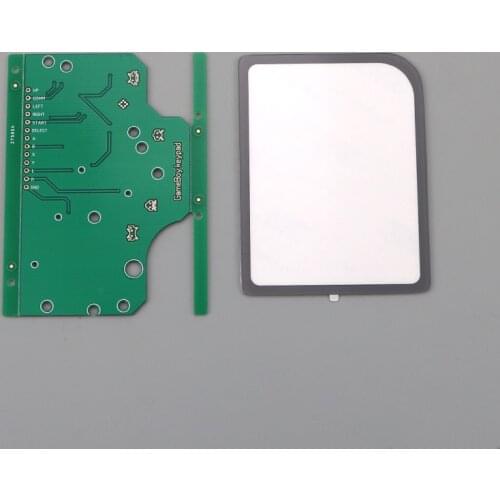 6 Button PCB Motherboard Controller Card Common Ground with Screen Glass Lens For Gamboy Zero Raspberry Pi GBZ For DMG-01