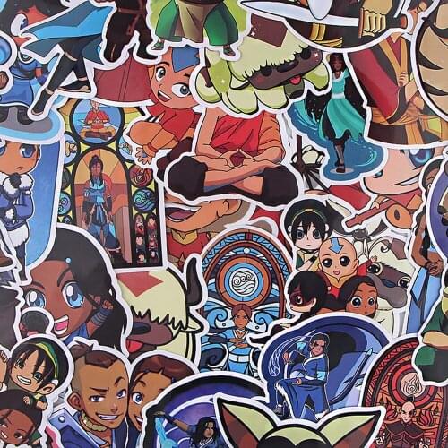 BH1044 Blinghero 34pcs/set Cartoon Stickers for Car Styling Bike Motorcycle Phone Laptop Travel Luggage Funny Sticker Decals