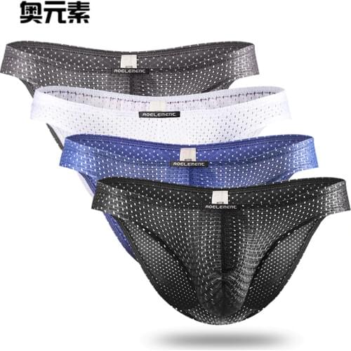 Brand Low Waist Mens Briefs Sexy Temptation Underwear Penis Pouch Inderwear Underpants Bikini Panties Cueca Masculina 4Pcs\lot